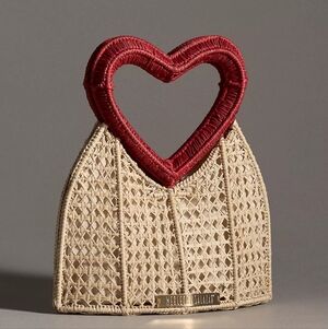 🌼 NWT Mercedes Salazar heart handle purse